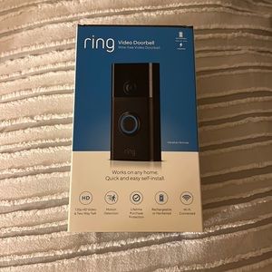 Ring Video DoorBell in  “Venetian Bronze “